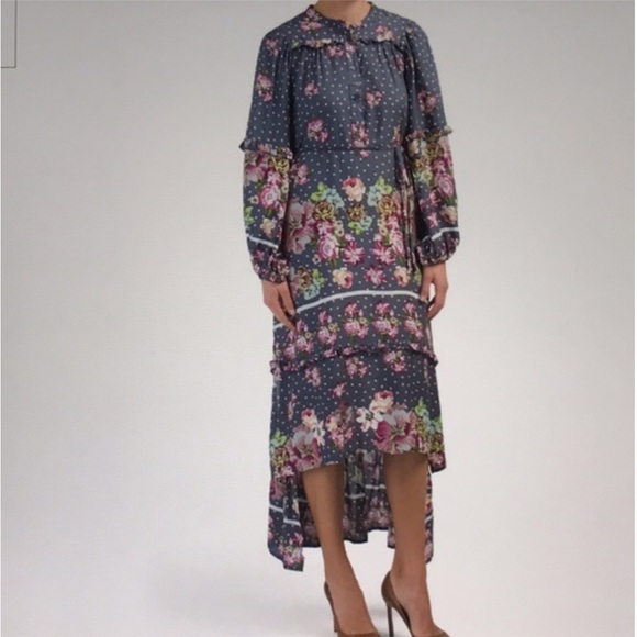 Jaase Floral Mix Print Dress Australian - Picture 1 of 5